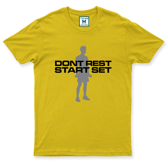 Drifit Shirt: Dont Rest Start Set