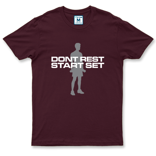 Drifit Shirt: Dont Rest Start Set