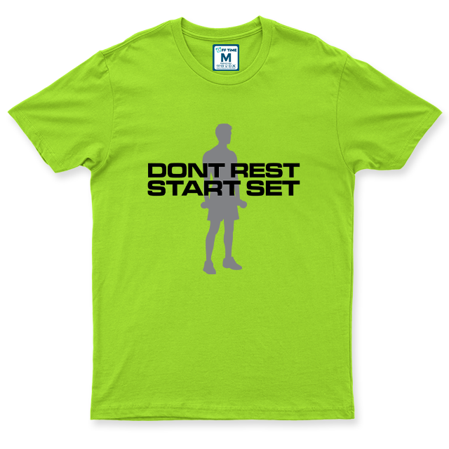 Drifit Shirt: Dont Rest Start Set