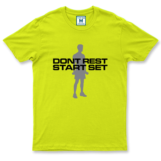 Drifit Shirt: Dont Rest Start Set