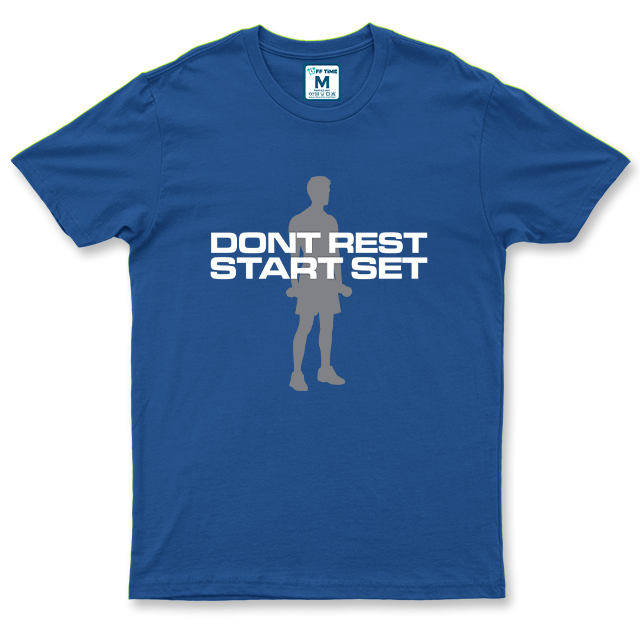 Drifit Shirt: Dont Rest Start Set