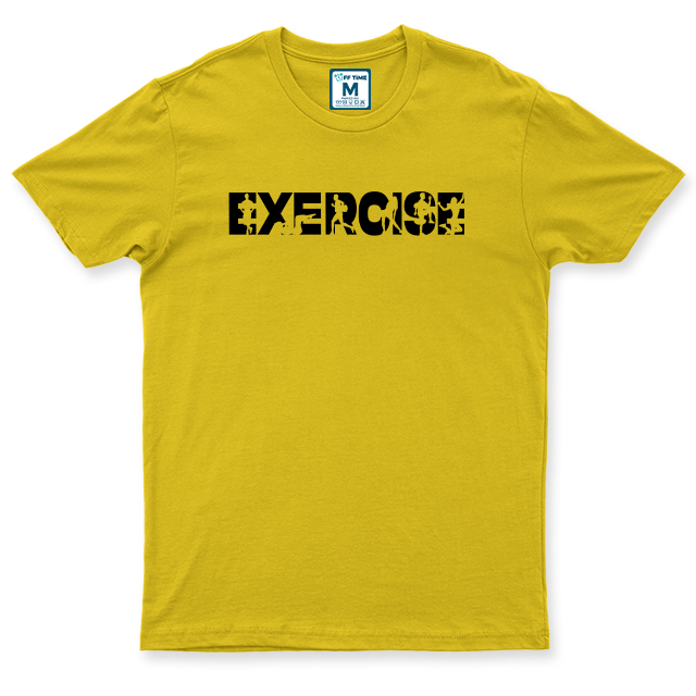 Drifit Shirt: Exercise Silhouette