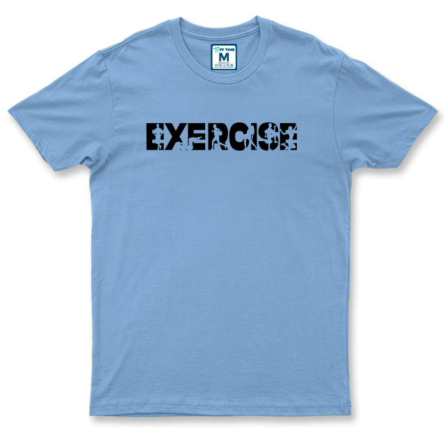 Drifit Shirt: Exercise Silhouette