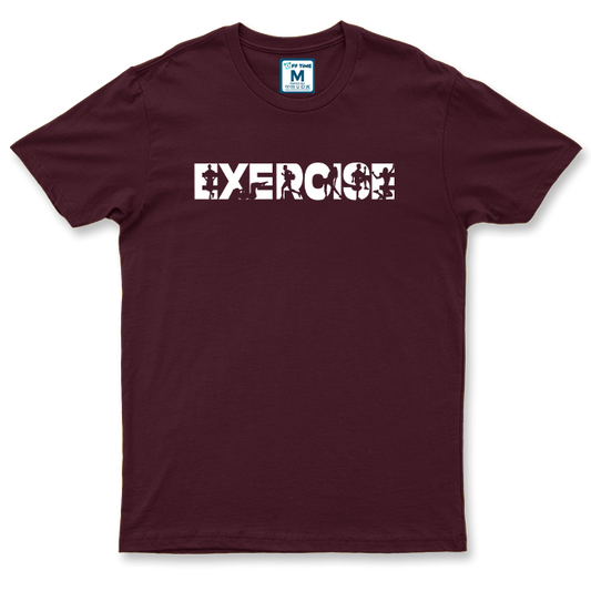 Drifit Shirt: Exercise Silhouette