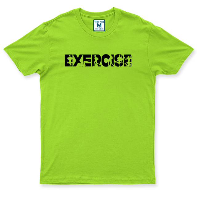 Drifit Shirt: Exercise Silhouette
