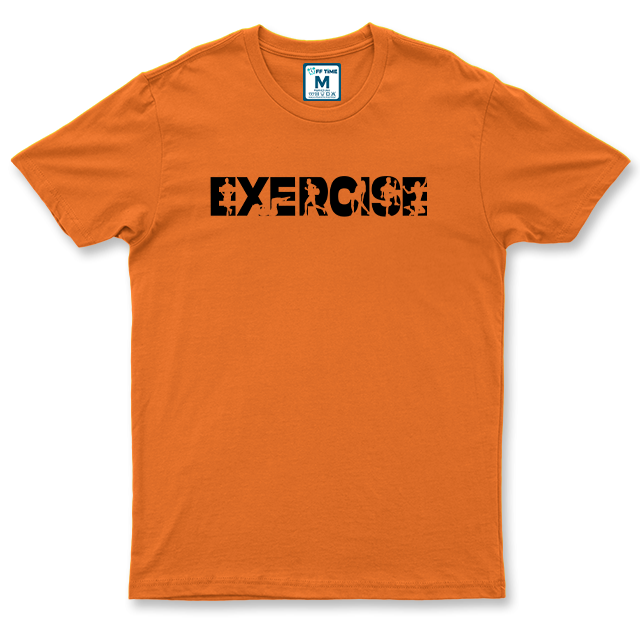 Drifit Shirt: Exercise Silhouette