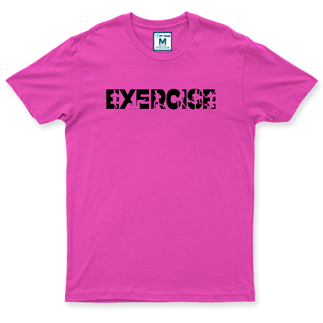 Drifit Shirt: Exercise Silhouette