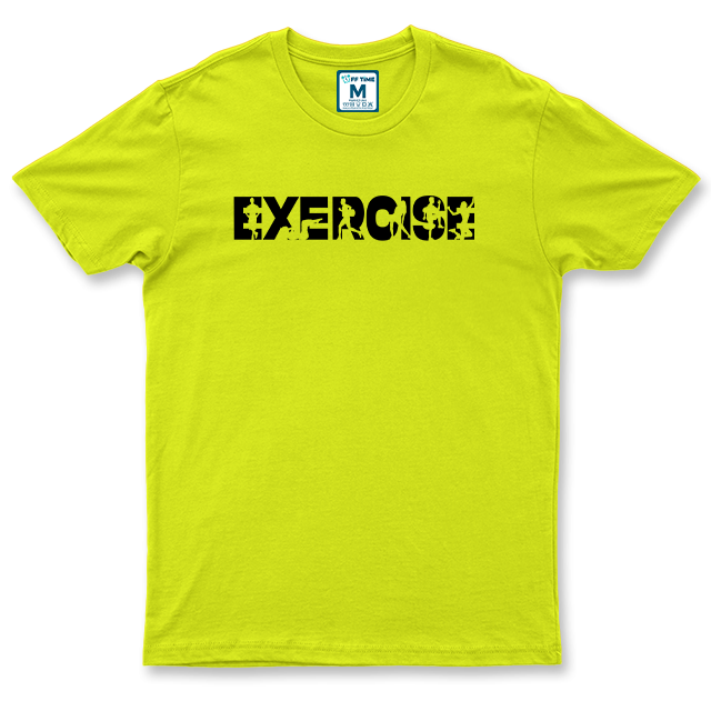 Drifit Shirt: Exercise Silhouette