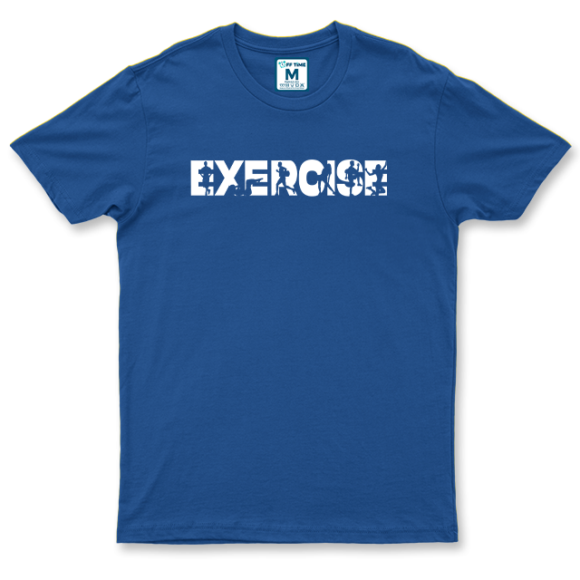 Drifit Shirt: Exercise Silhouette