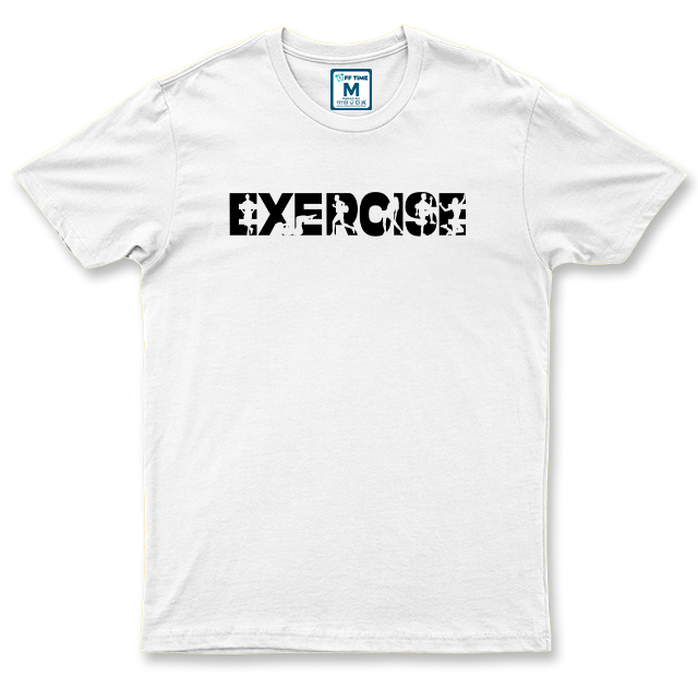 Drifit Shirt: Exercise Silhouette