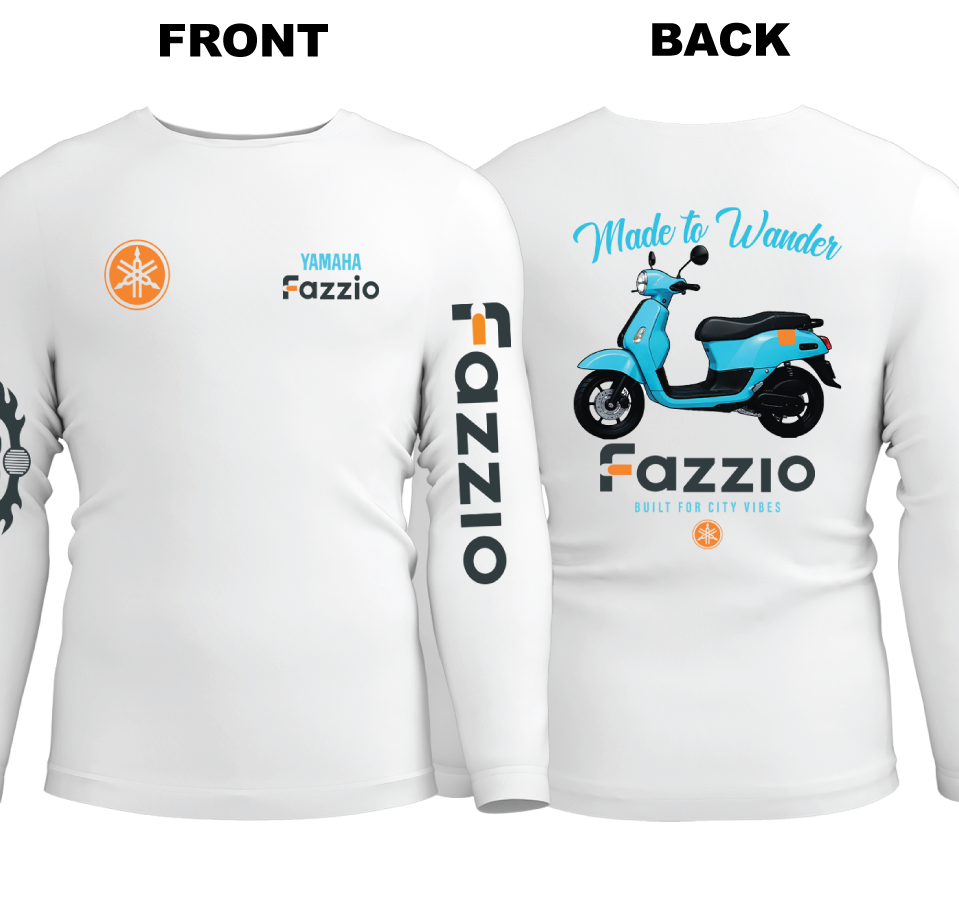 Long Sleeve Drifit Shirt: Yamaha Fazzio