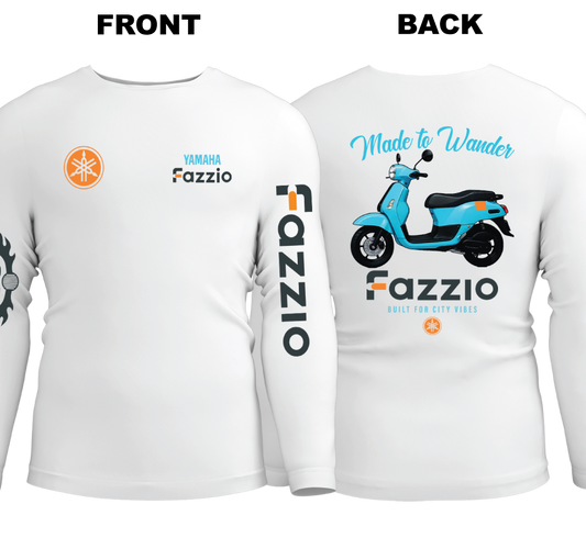 Long Sleeve Drifit Shirt: Yamaha Fazzio