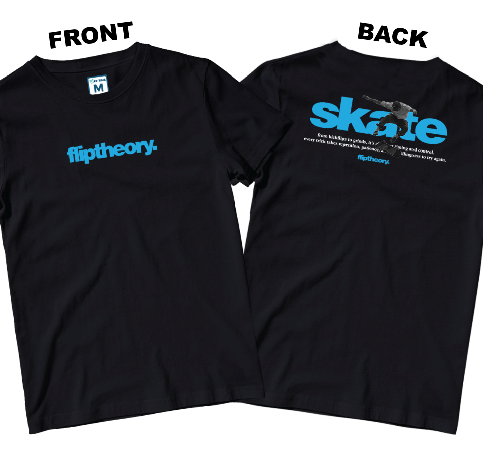 Cotton Shirt: Flip Theory (Front and Back)
