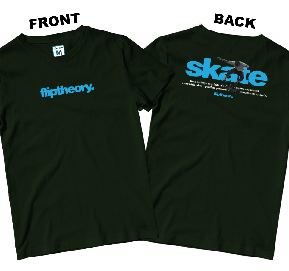 Cotton Shirt: Flip Theory (Front and Back)