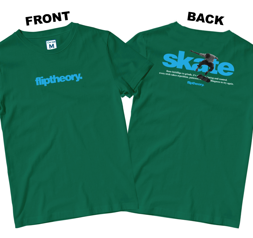 Cotton Shirt: Flip Theory (Front and Back)
