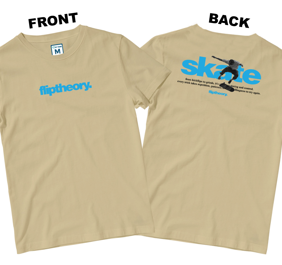 Cotton Shirt: Flip Theory (Front and Back)