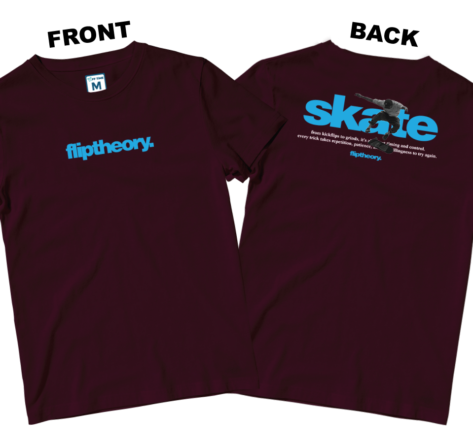 Cotton Shirt: Flip Theory (Front and Back)