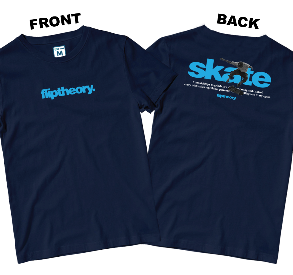 Cotton Shirt: Flip Theory (Front and Back)