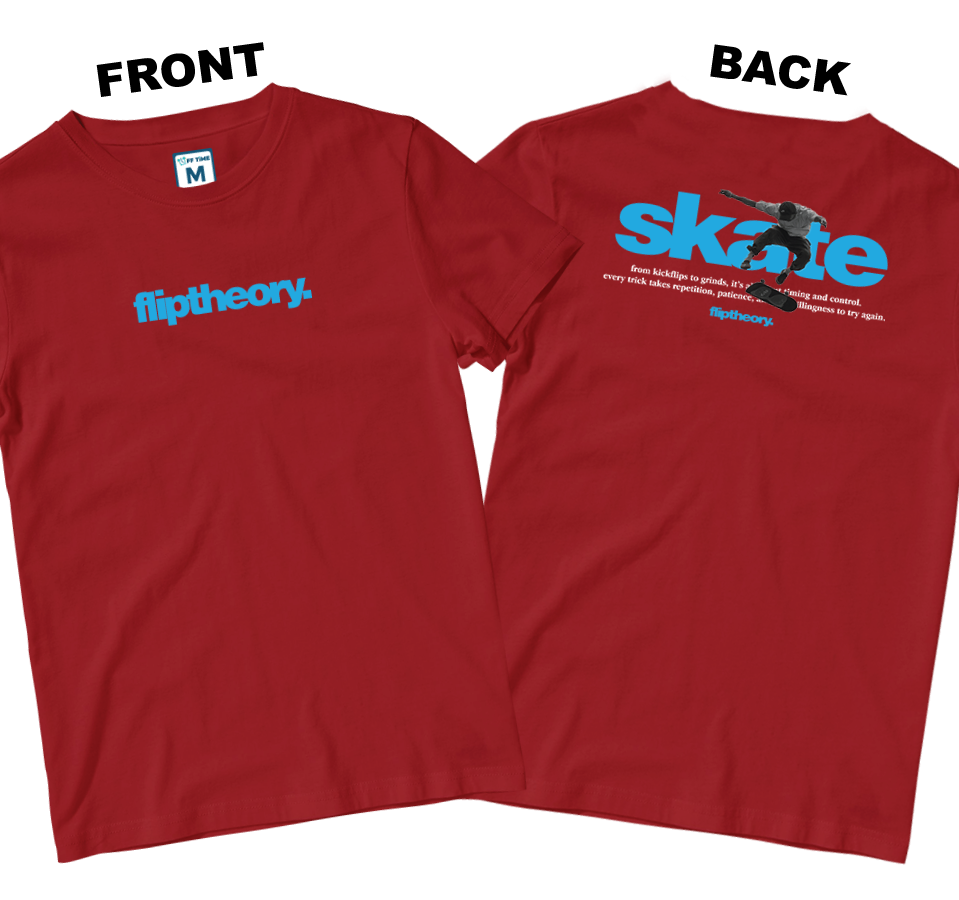 Cotton Shirt: Flip Theory (Front and Back)