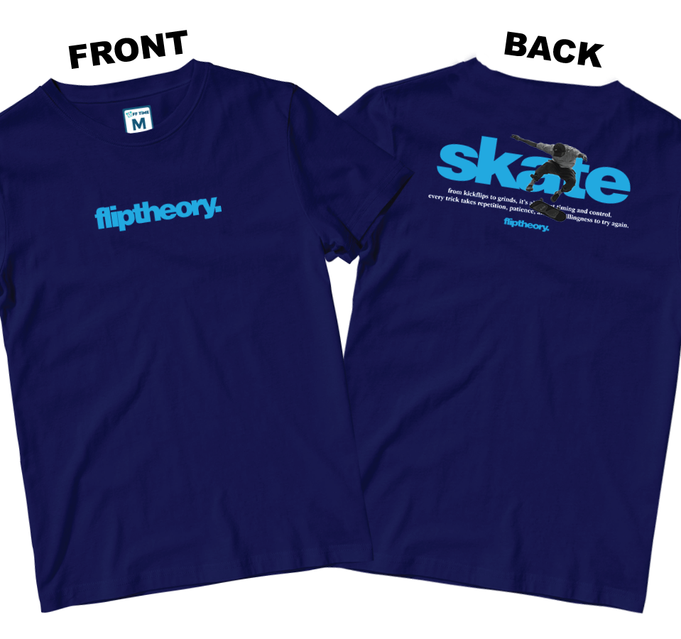 Cotton Shirt: Flip Theory (Front and Back)