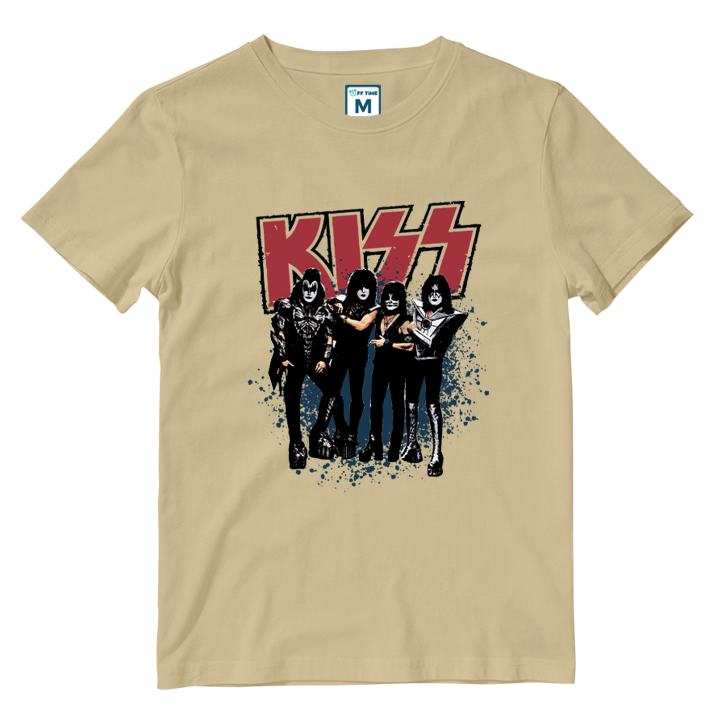 Cotton Shirt: Kiss Grunge