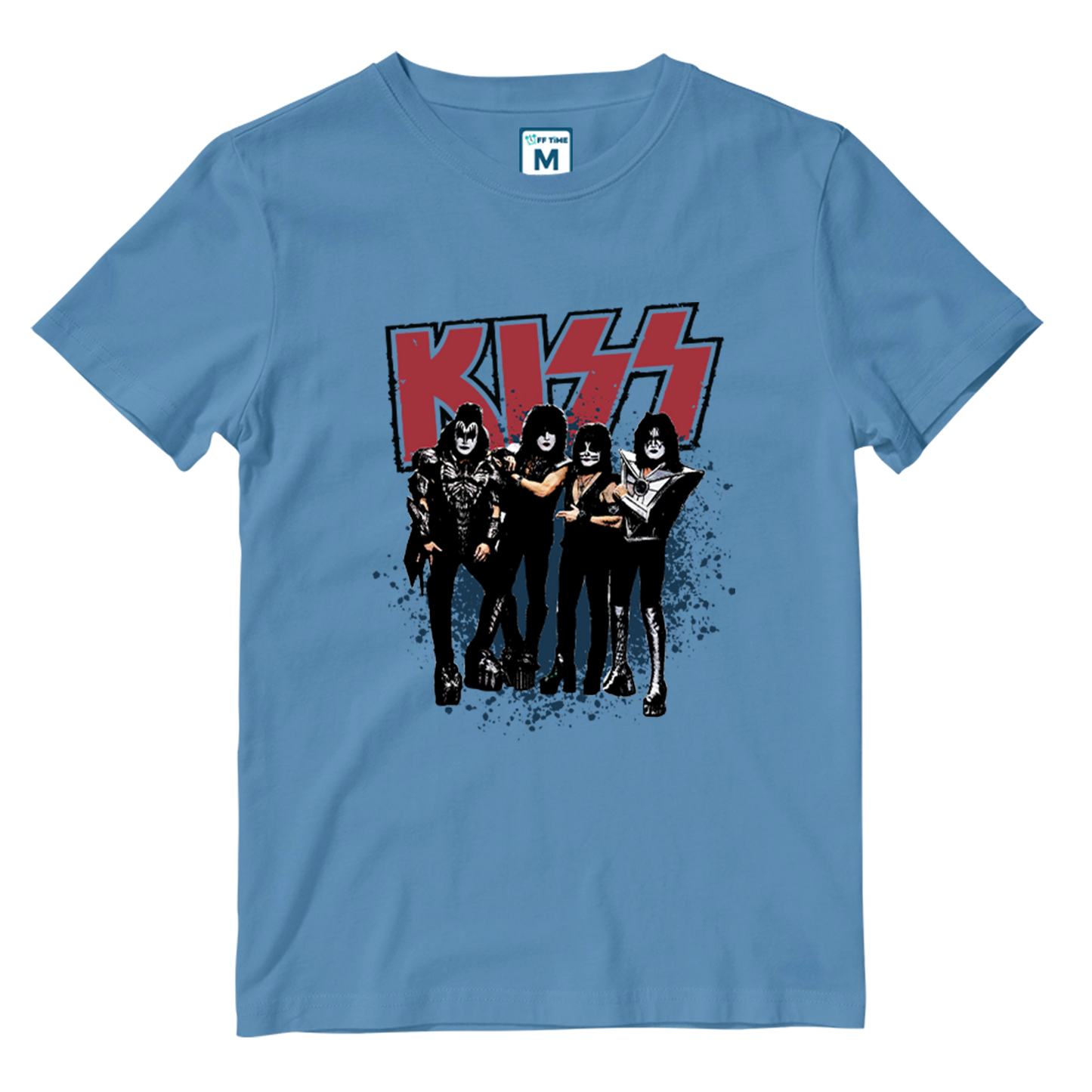 Cotton Shirt: Kiss Grunge