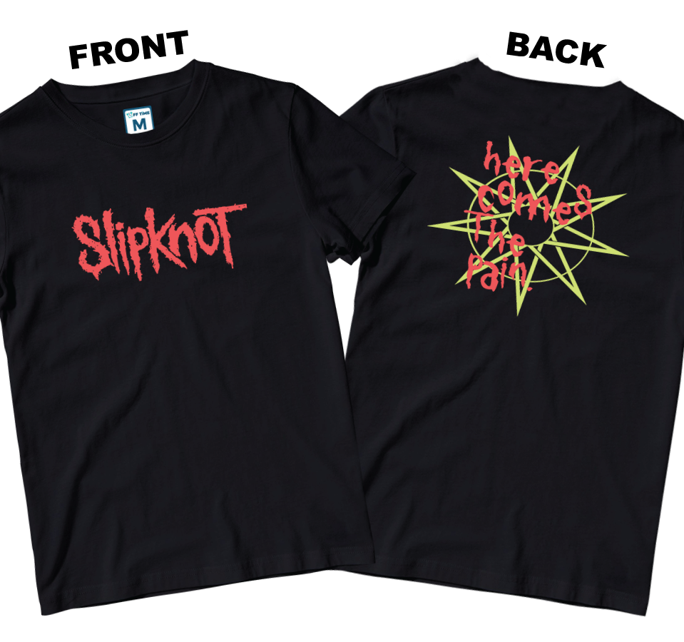 Cotton Shirt: Here Comes The Pain  (Front and Back)