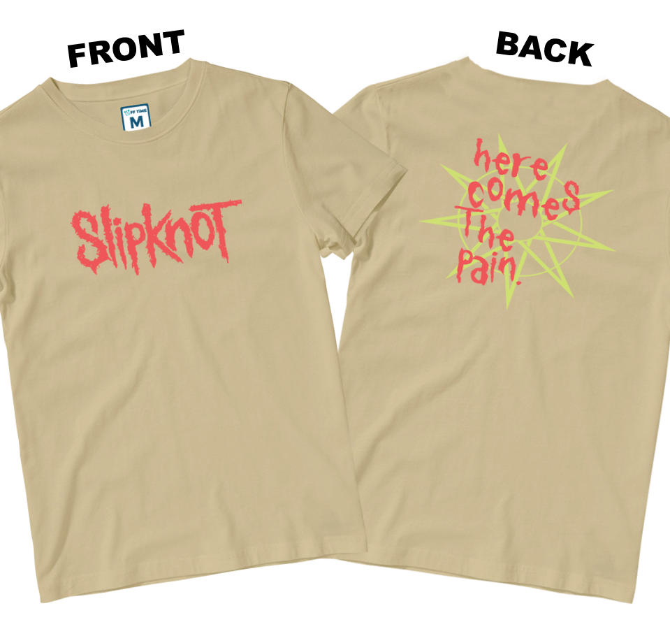 Cotton Shirt: Here Comes The Pain  (Front and Back)