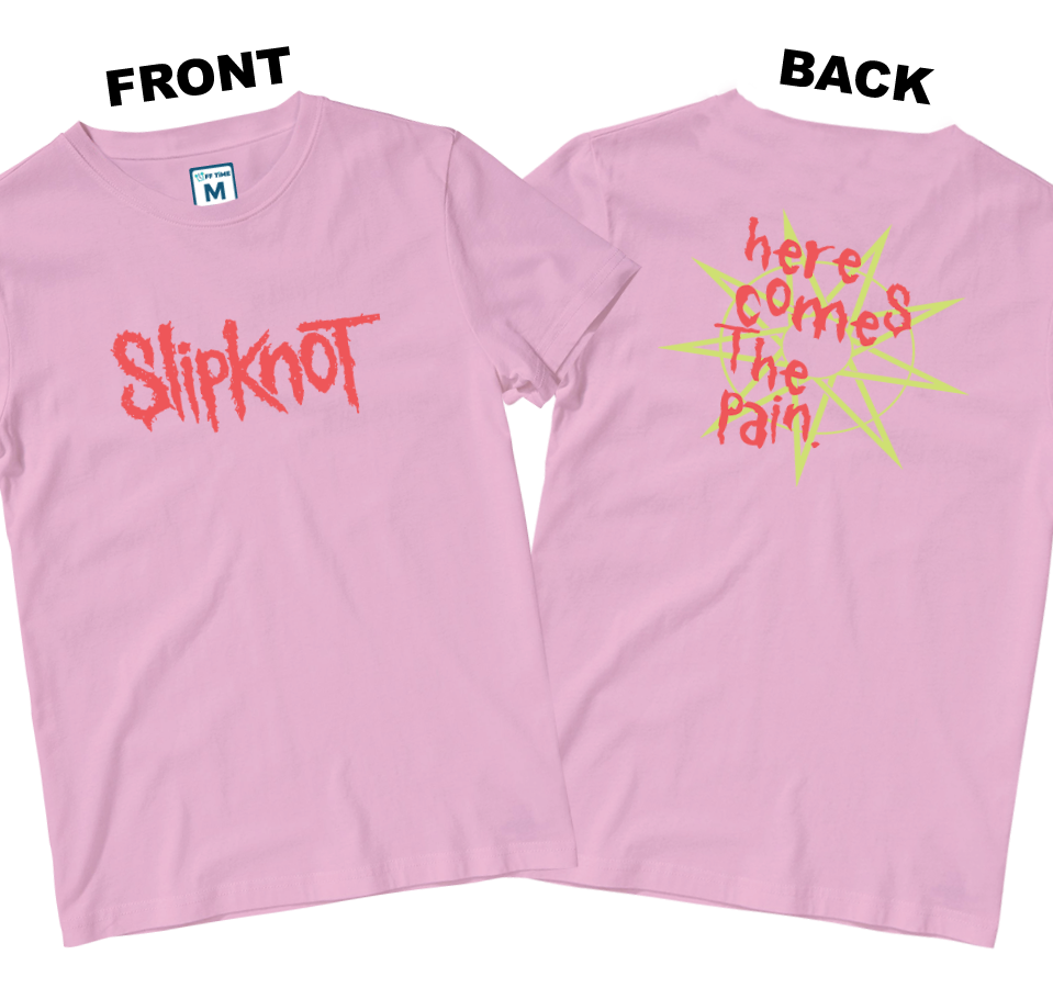 Cotton Shirt: Here Comes The Pain  (Front and Back)