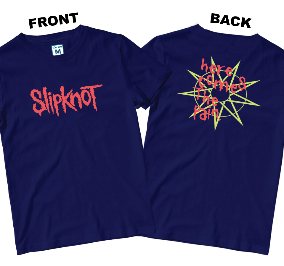 Cotton Shirt: Here Comes The Pain  (Front and Back)