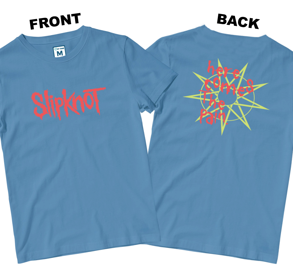 Cotton Shirt: Here Comes The Pain  (Front and Back)