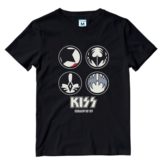 Cotton Shirt: Kiss Icons