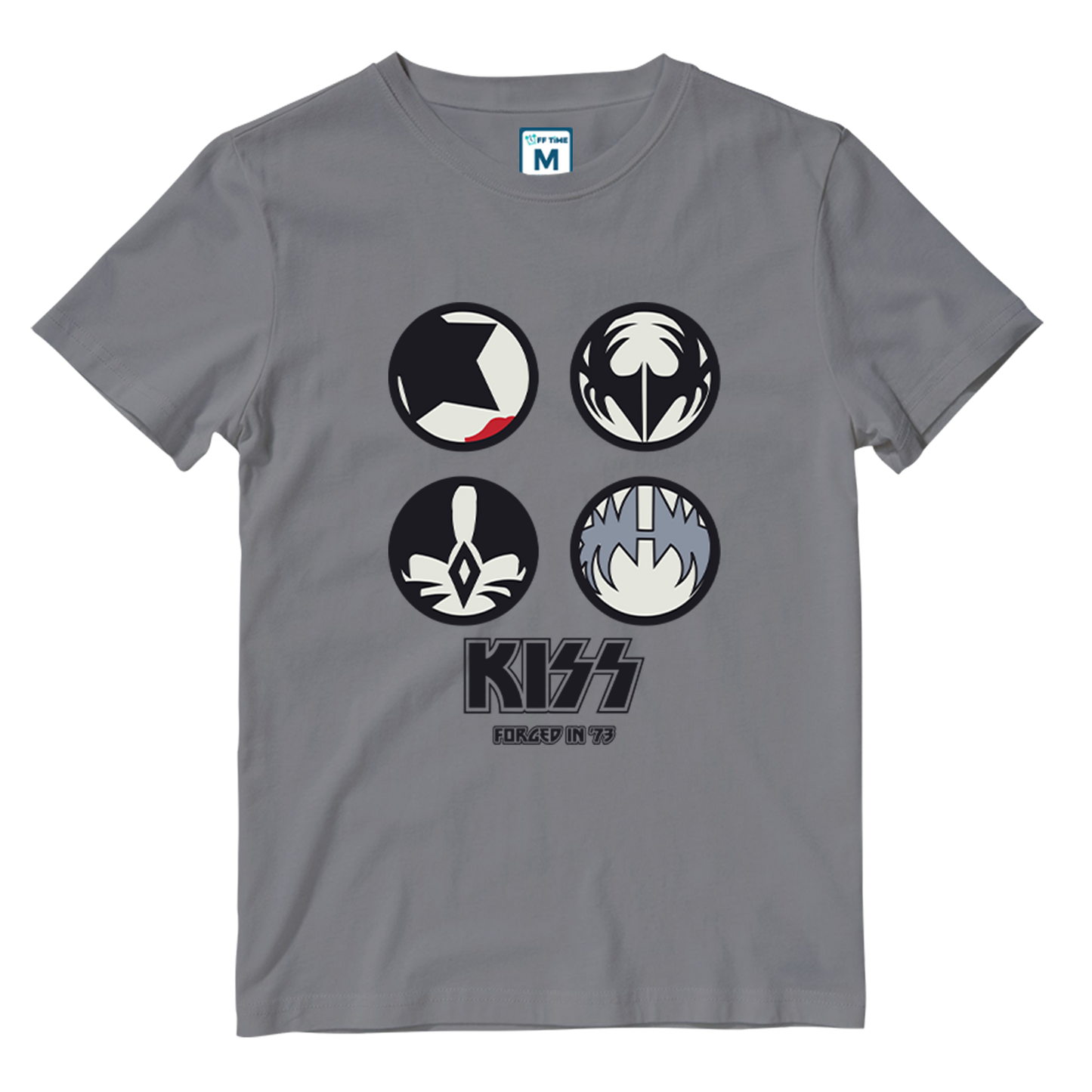 Cotton Shirt: Kiss Icons