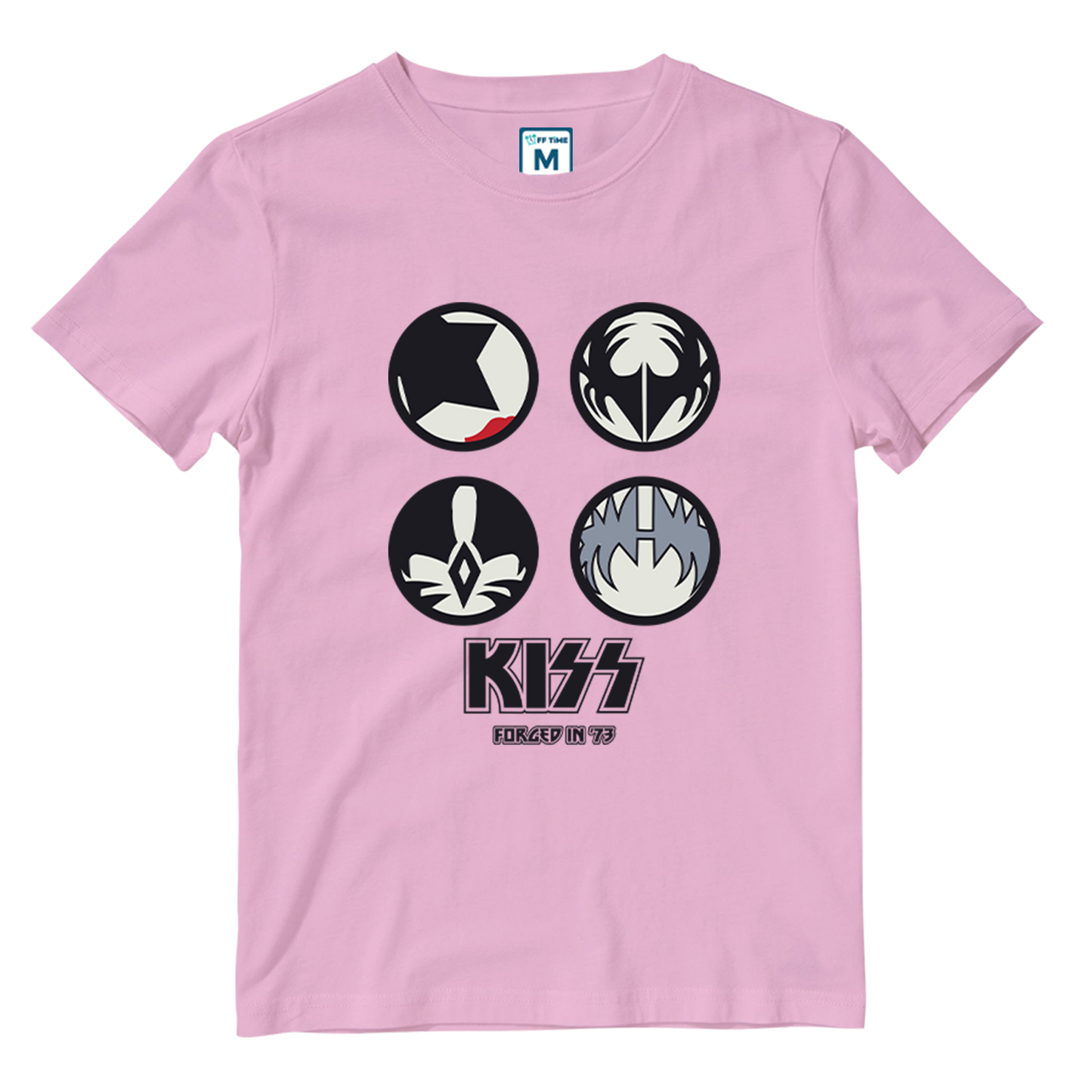 Cotton Shirt: Kiss Icons