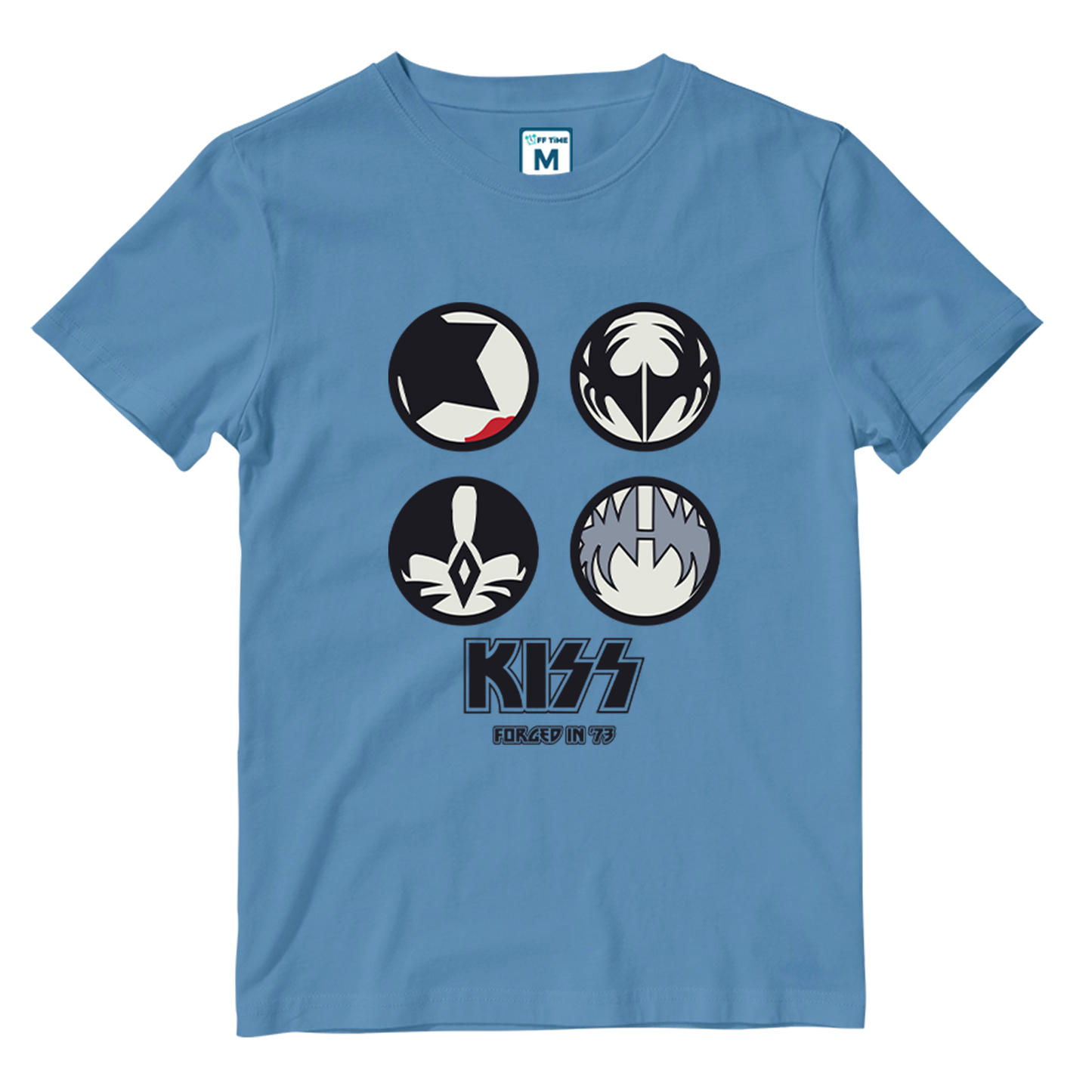Cotton Shirt: Kiss Icons