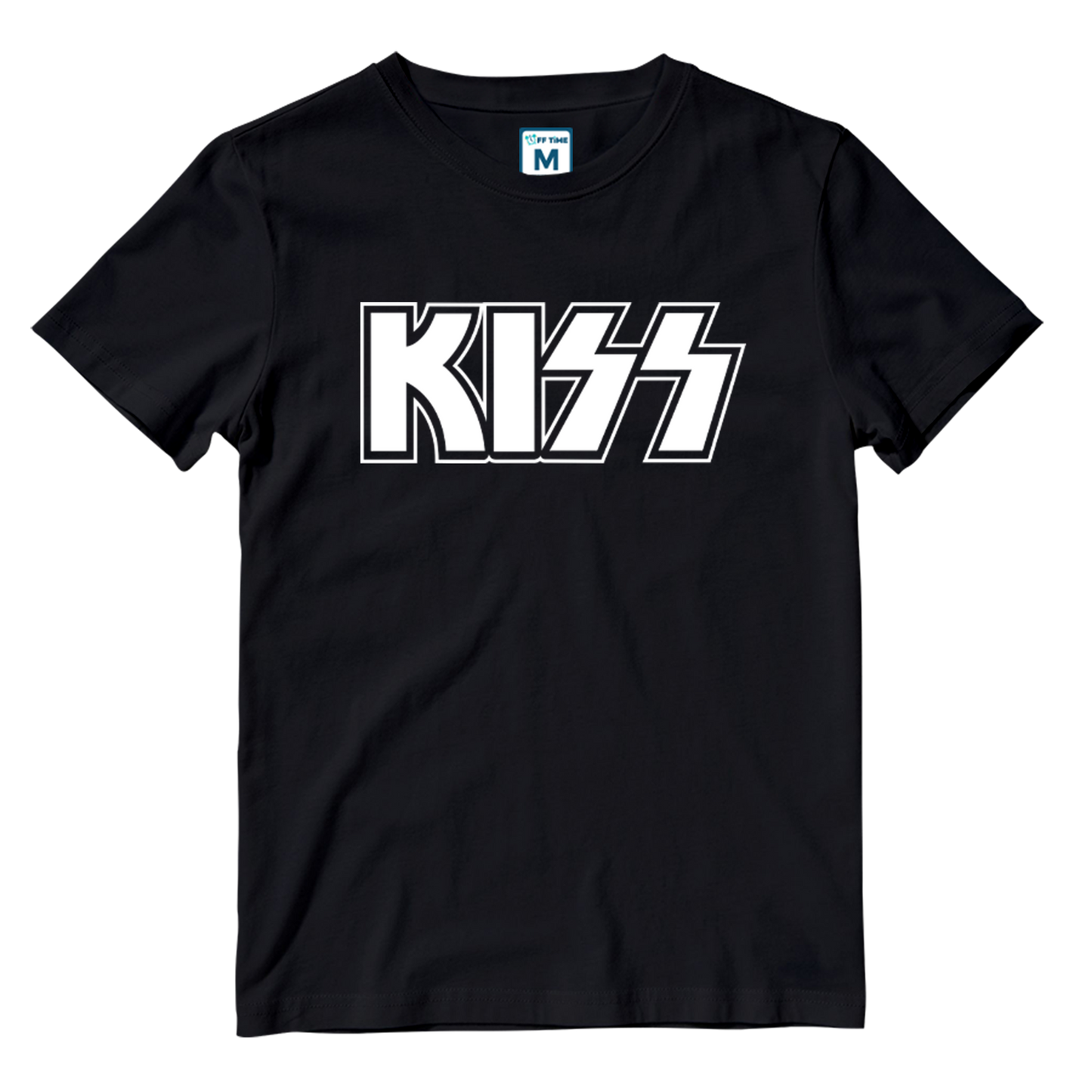 Cotton Shirt: Kiss Logo