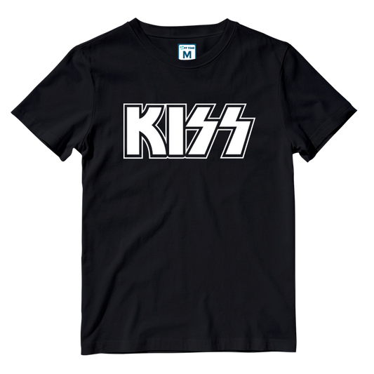 Cotton Shirt: Kiss Logo