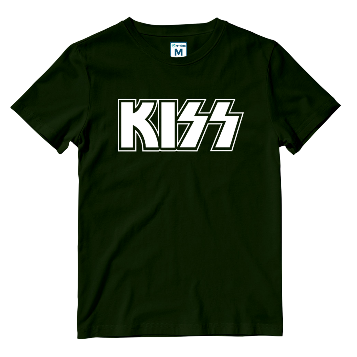 Cotton Shirt: Kiss Logo