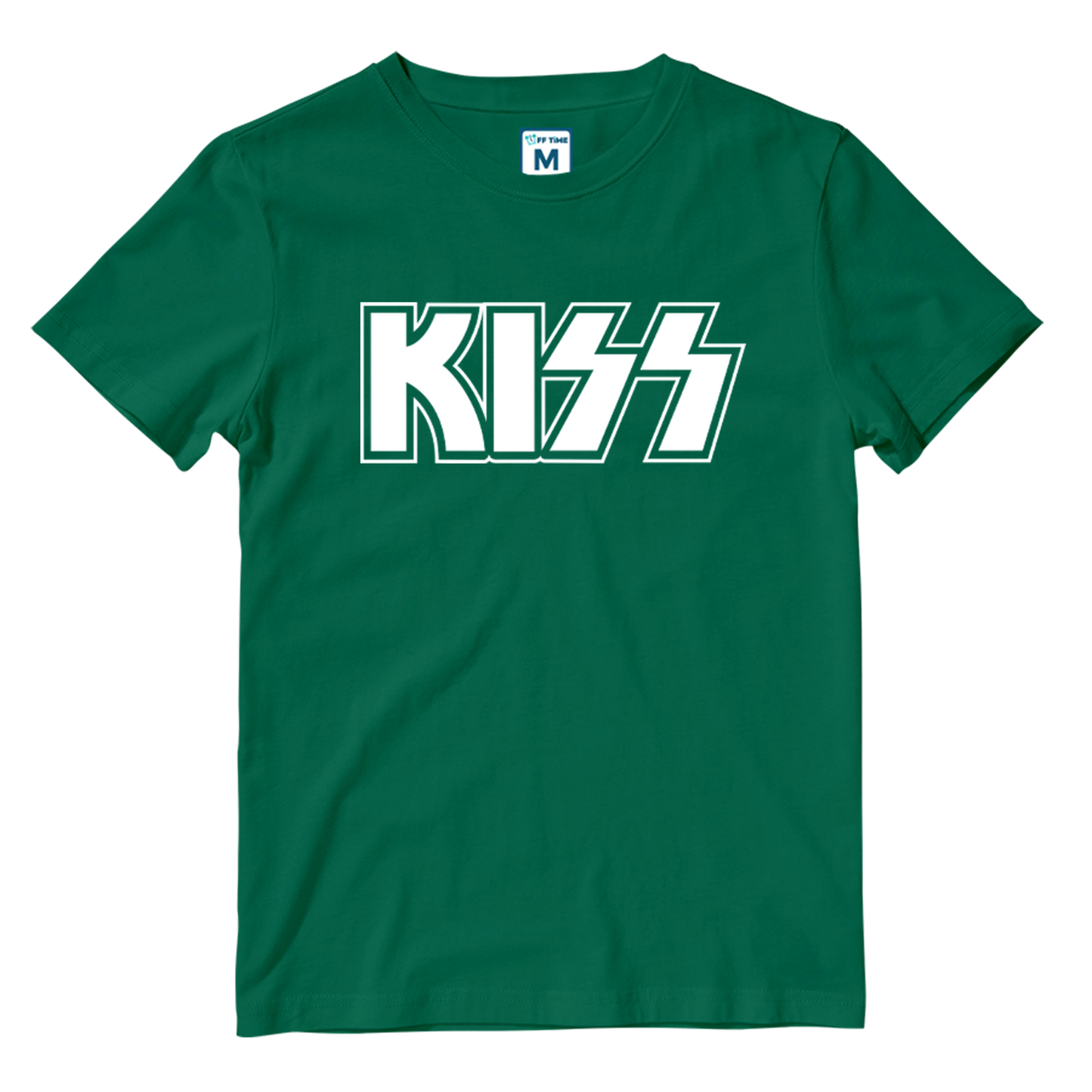 Cotton Shirt: Kiss Logo