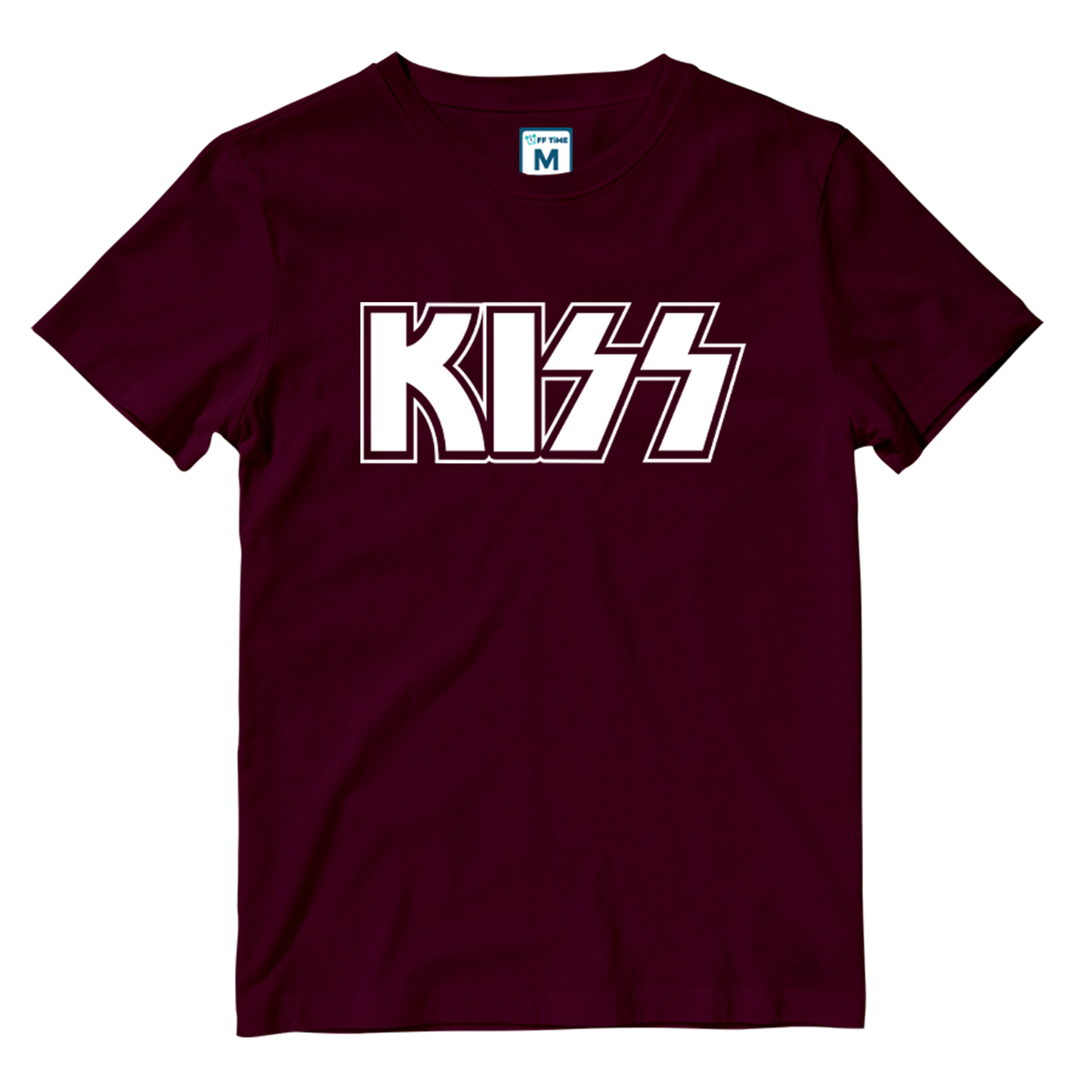 Cotton Shirt: Kiss Logo
