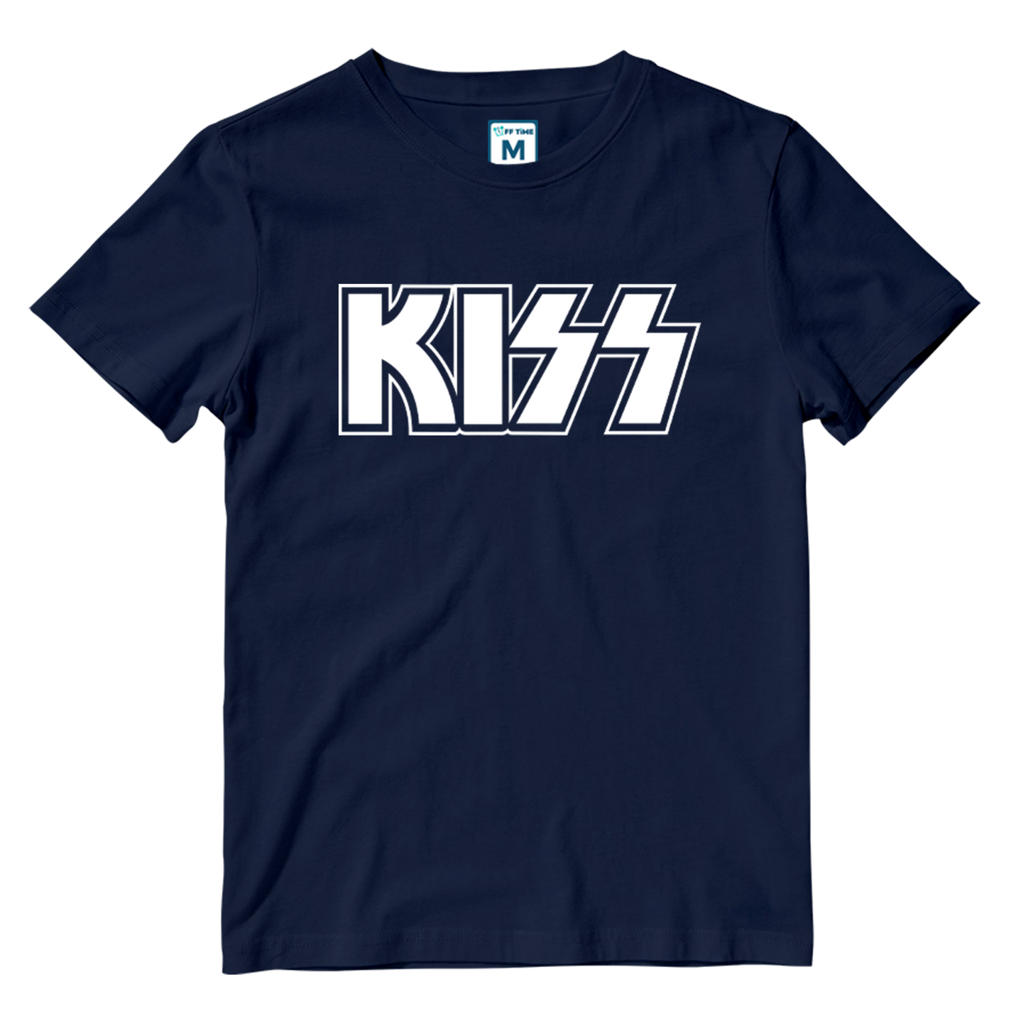 Cotton Shirt: Kiss Logo