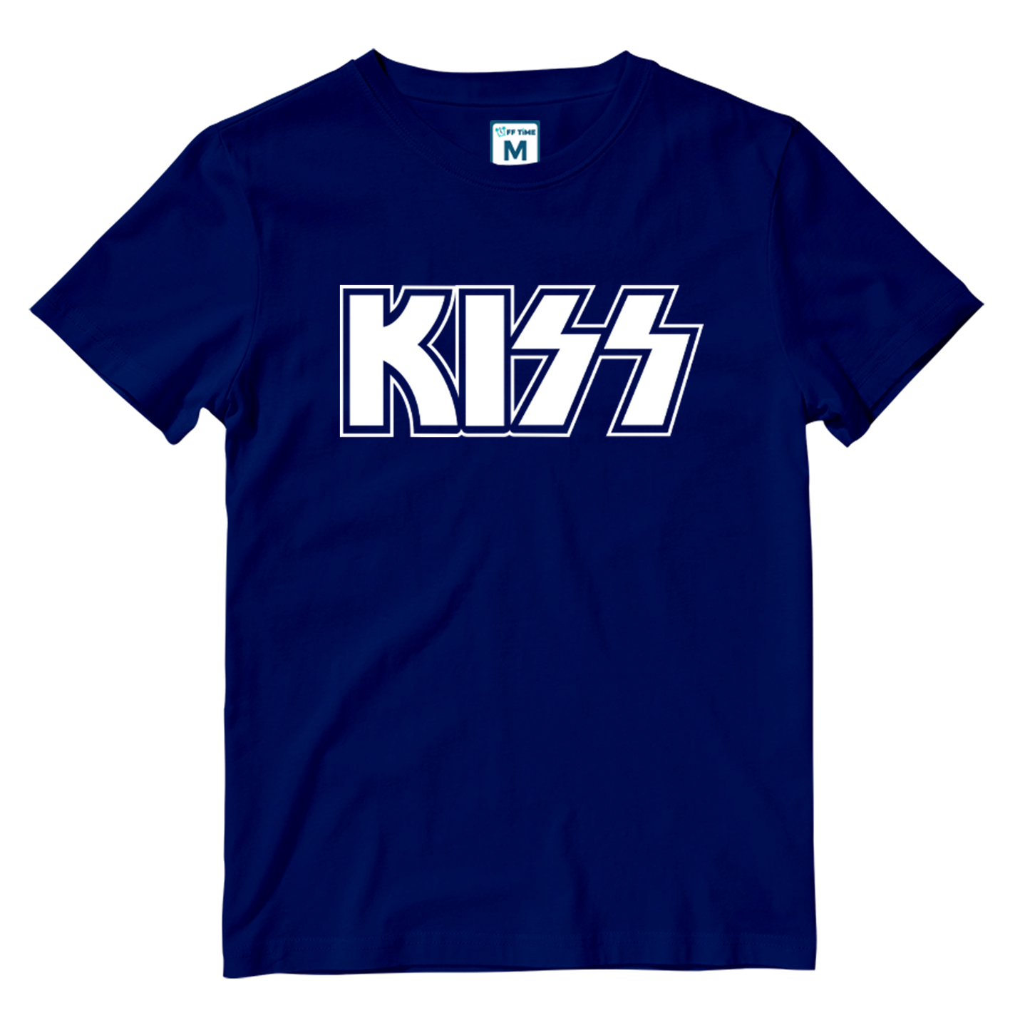 Cotton Shirt: Kiss Logo