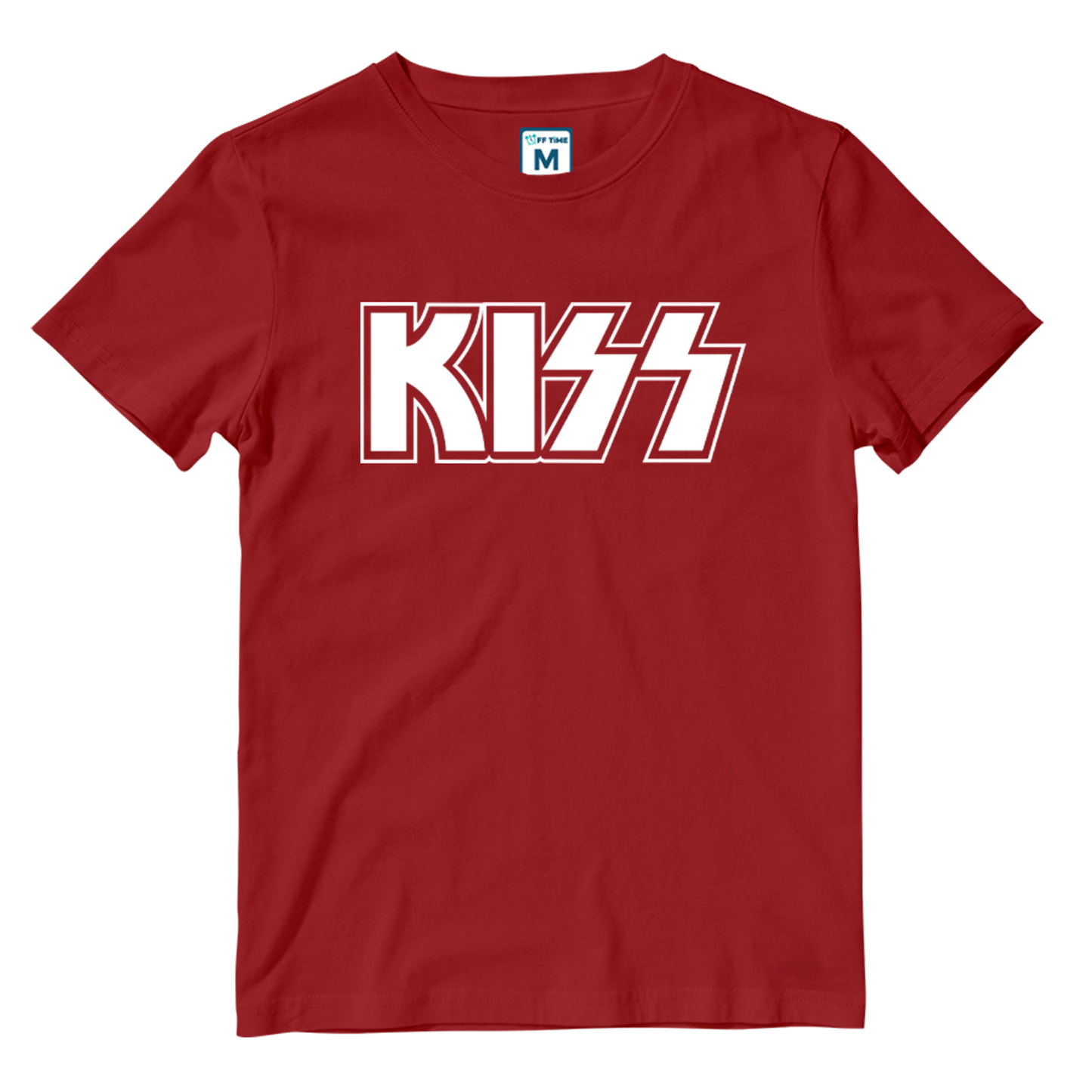 Cotton Shirt: Kiss Logo