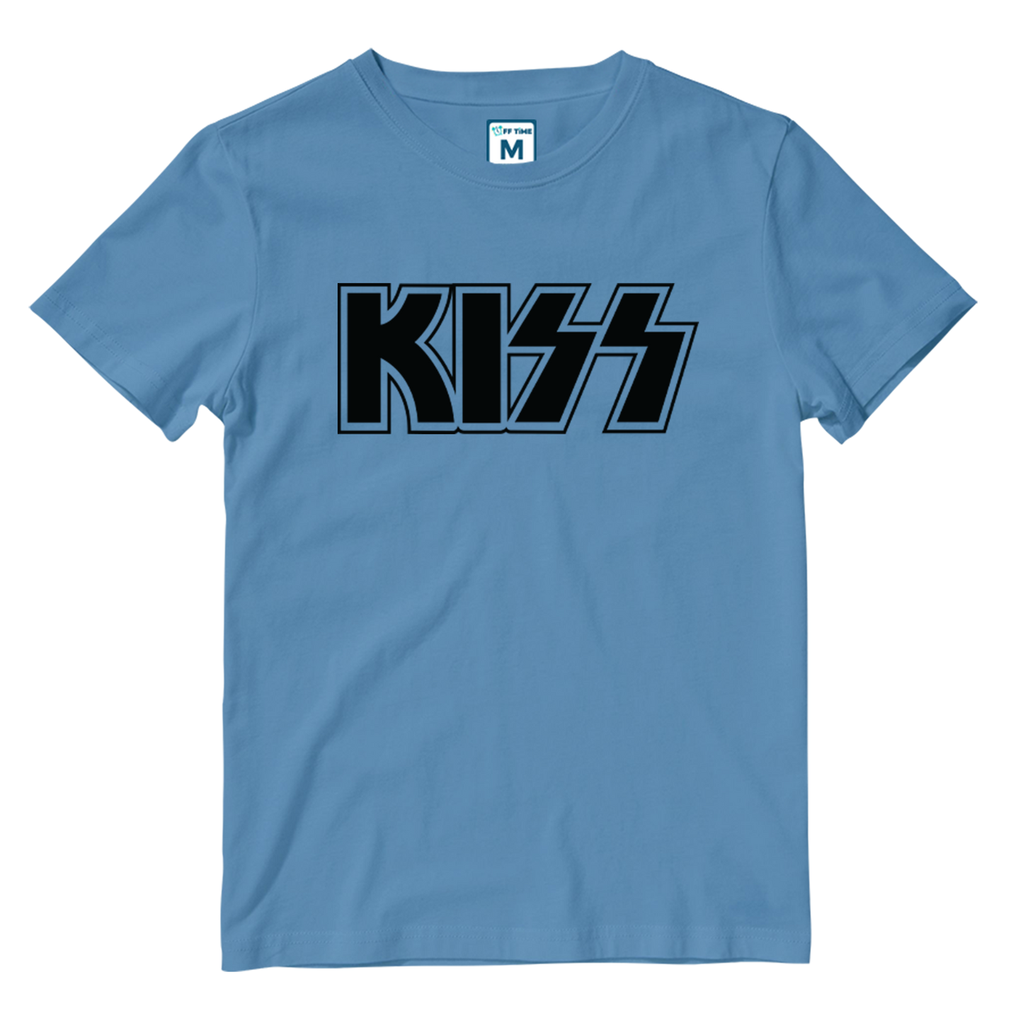 Cotton Shirt: Kiss Logo