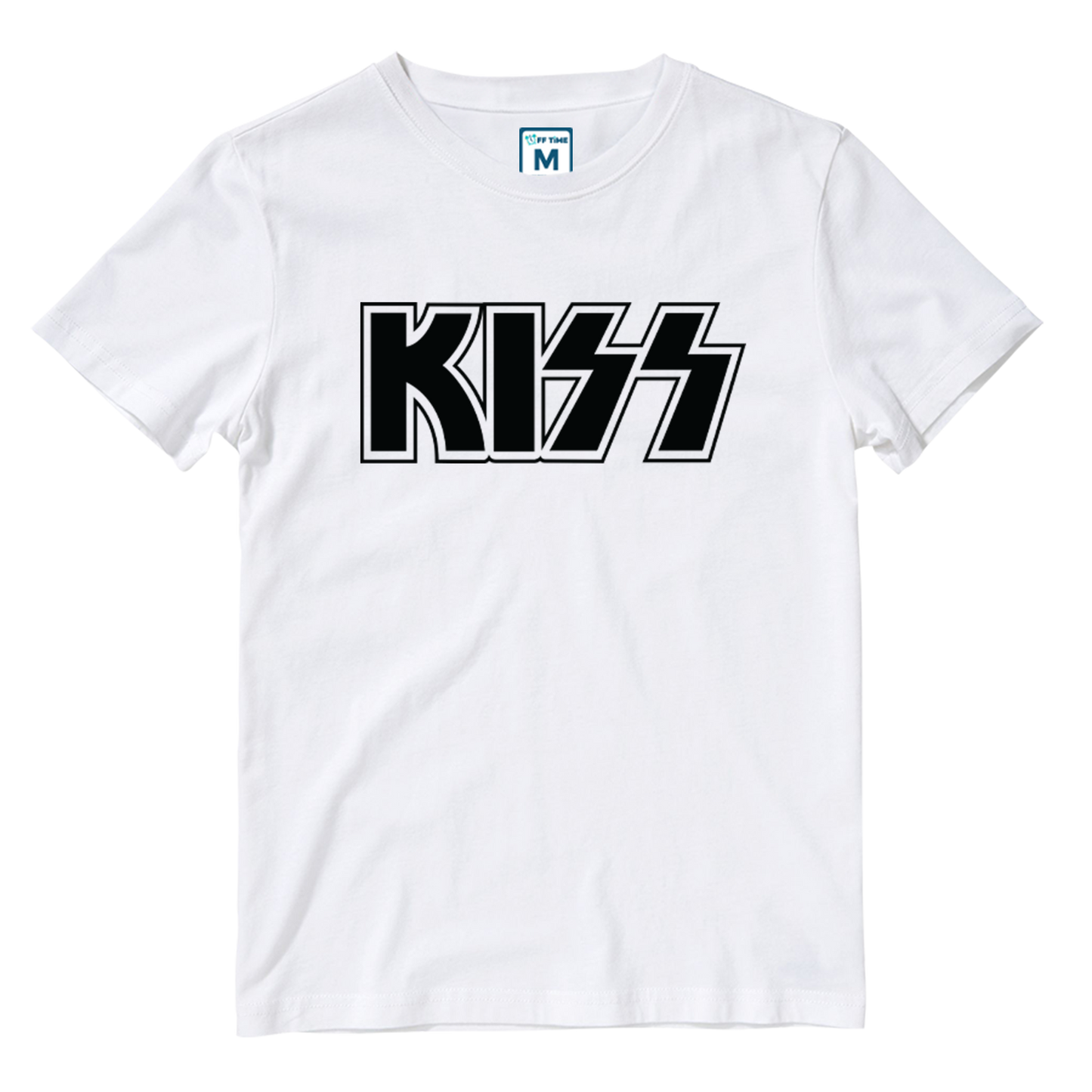 Cotton Shirt: Kiss Logo