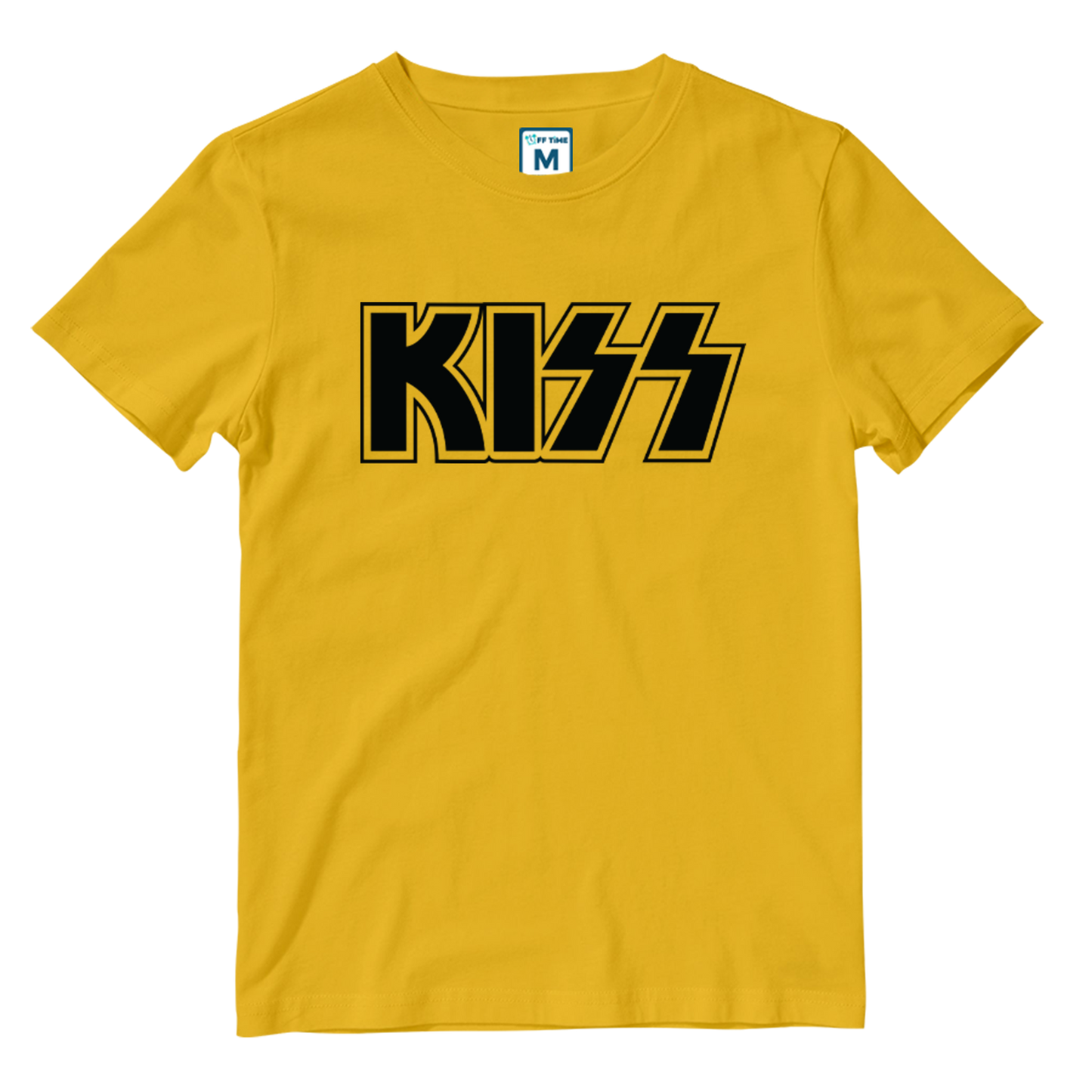 Cotton Shirt: Kiss Logo