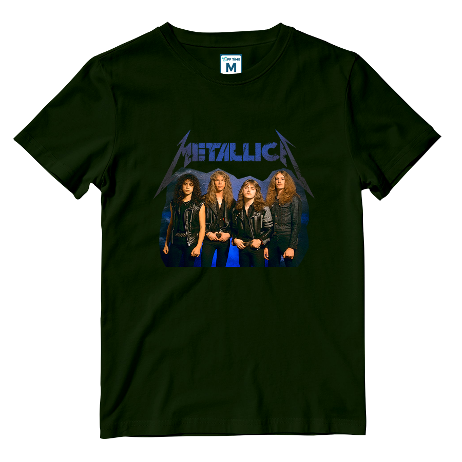 Cotton Shirt: Metallica Band Photo