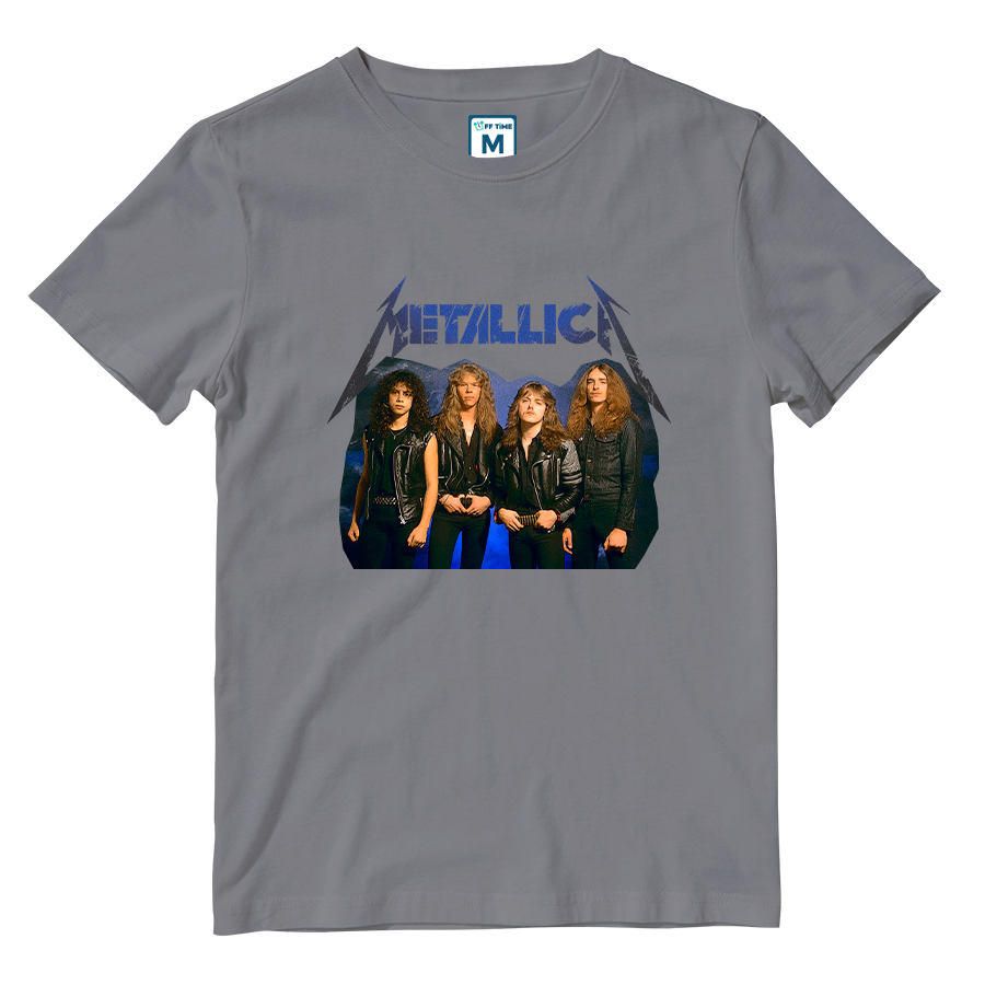 Cotton Shirt: Metallica Band Photo