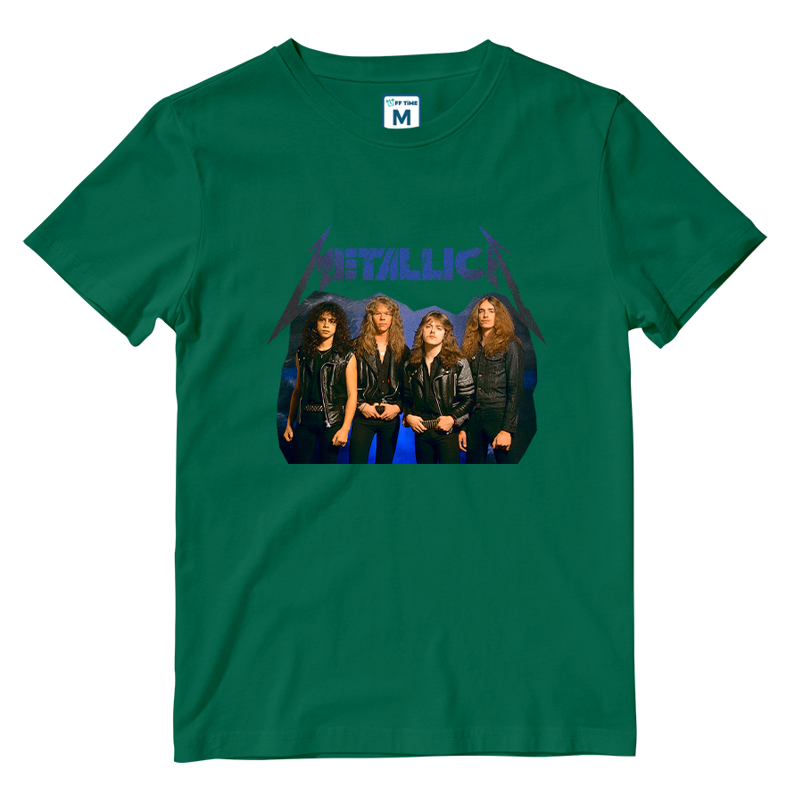 Cotton Shirt: Metallica Band Photo