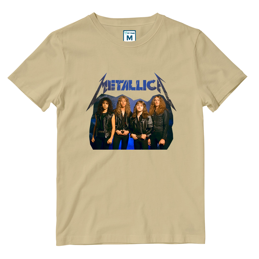 Cotton Shirt: Metallica Band Photo